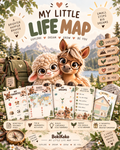 BokiKoko™ My Little Life Map — Digital & Printable Activity Planner