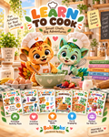 BokiKoko™ Little Chef — Learn to Cook Digital & Printable Activity Book