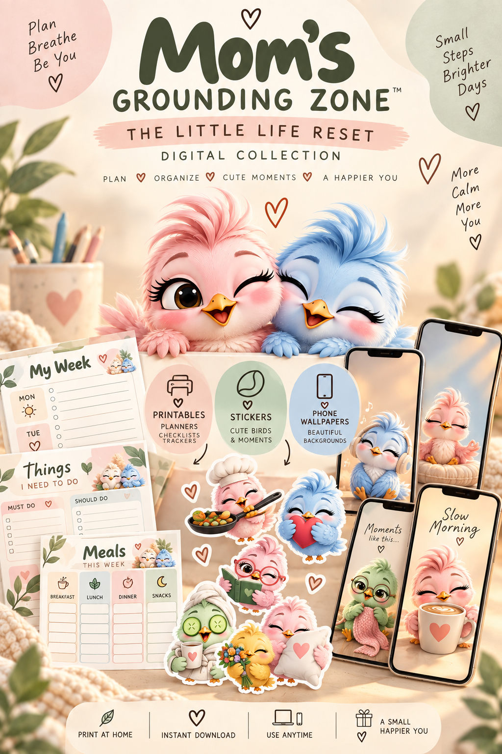 Mom’s Grounding Zone — The Little Life Reset Complete Collection