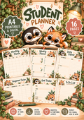 BokiKoko™ Student Planner — Digital & Printable